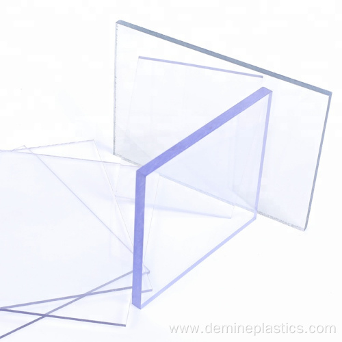 High quality clear polycarbonate barrier board